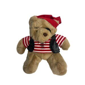 1983 Treasure Island Teddy Bear At the Mirage Plush 10” Stuffed Animal Pirate
